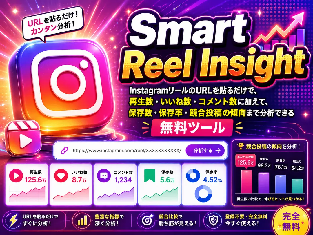 インスタバズチェッカーの画面イメージ